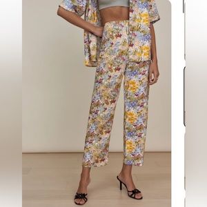 Reformation Pinegrove Linen Pants